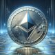 Dall·e 2024 05 28 09.53.50 a detailed image of a shiny ethereum eth coin prominently displayed. the coin should be highly realistic with intricate engravings and the iconic et.jpeg