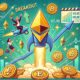 Dall·e 2024 07 29 16.00.45 Create A Featured Image For An Article About Ethereums Potential Breakout To 15000. Show The Ethereum Eth Symbol With Upward Arrows Or Rocket Gra.jpg