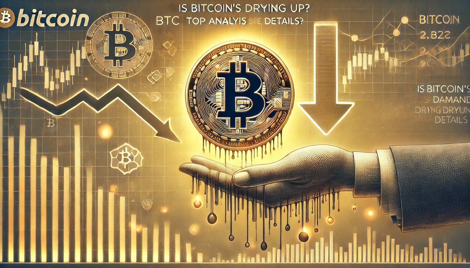 Dall·e 2024 09 06 06.36.49 A Feature Image For An Article Titled Is Bitcoins Demand Drying Up Top Analyst Shares Details. The Image Should Prominently Feature The Bitcoin B.webp.jpeg