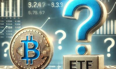 Dall·e 2024 09 09 17.19.51 A Digital Illustration Featuring A Bitcoin Symbol Next To An Etf Icon With Question Marks In The Background. The Image Focuses On Representing Uncerta.webp.jpeg