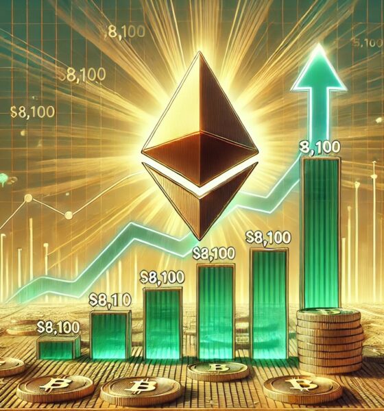 Dall·e 2024 09 16 16.14.10 A Digital Illustration Depicting Ethereum On The Verge Of A Potential Surge With A Focus On Key Levels For A Possible 8100 Rally. The Image Feature.jpg