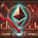 Dall·e 2024 09 16 17.30.19 A Digital Illustration Depicting A Bearish Signal For Ethereum As Funding Rates Hit New Lows In 2024. The Image Features The Ethereum Symbol With Down.jpg