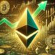 Dall·e 2024 09 25 17.20.48 A Digital Illustration Highlighting Ethereums Futures Market Signaling A Potential Breakout. The Image Features The Ethereum Symbol With Upward Arrow.jpg