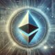 Dall·e 2024 10 28 08.33.48 A Wide Format Image Depicting The Ethereum Eth Logo Prominently In The Center. The Background Is A High Tech Digital Inspired Design With Abstract Pa.webp.jpeg