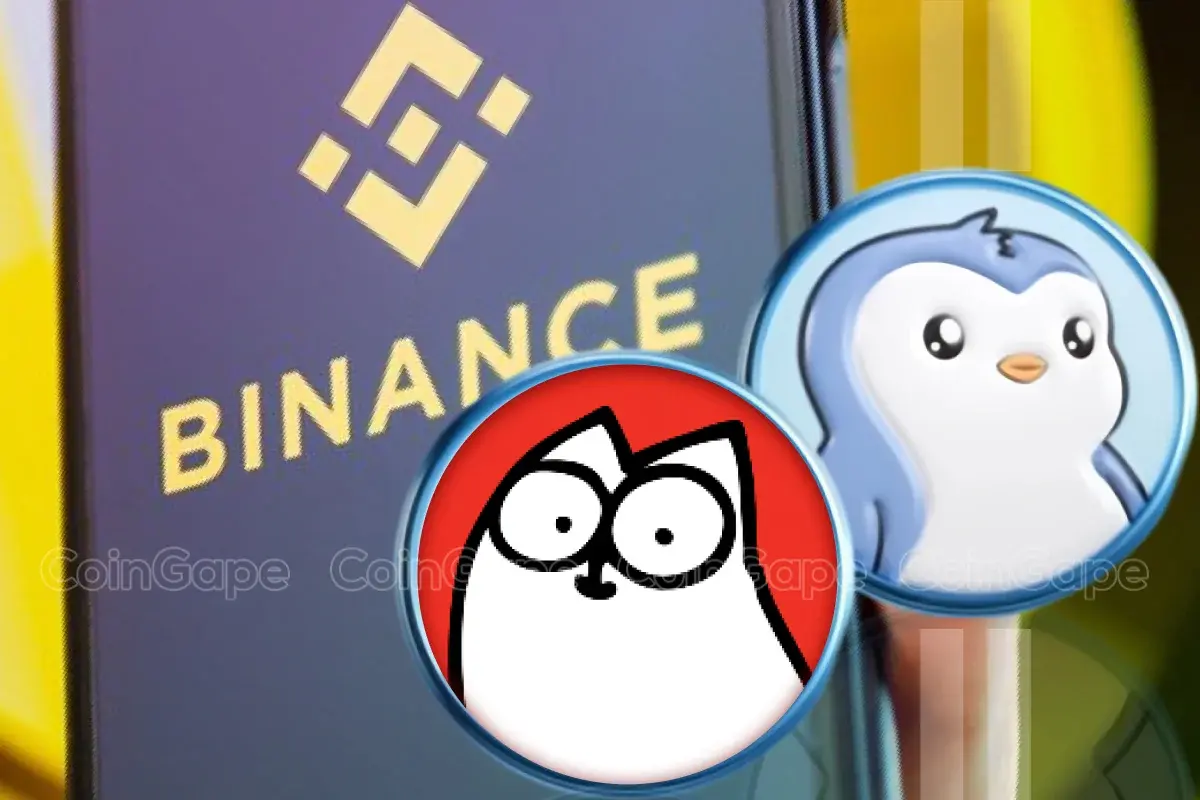 Cat Token Price Soars 50 After Binance Adds Simon Cat Pudgy Penguins.webp.webp