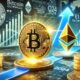 Dall·e 2024 11 23 07.44.57 A Financial Themed Image Highlighting Bitcoin Outpacing Ethereum In 2024 While Exploring Whether Eth Can Recover To Lead An Altseason. The Central Fo.webp.jpeg