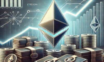 Dall·e 2024 12 10 17.42.21 A Digital Illustration Representing Ethereum With Its Iconic Logo In The Center Surrounded By A Graphical Depiction Of Wallets Symbolizing Accumulati.jpg