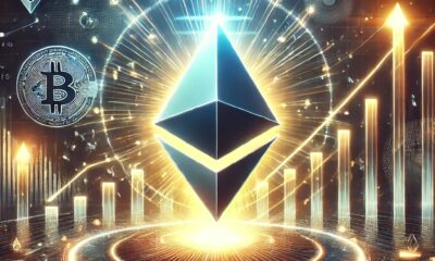 Dall·e 2024 12 23 14.55.08 A Digital Illustration Showing Ethereum Poised For A Breakout In The Cryptocurrency Market. The Image Features A Glowing Ethereum Logo At The Center .jpg