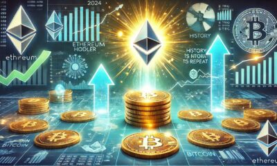 Dall·e 2024 12 27 06.05.46 A Financial Themed Image Highlighting Ethereums Hodler Ratio Surpassing Bitcoins In 2024 With A Focus On Whether History Will Repeat. The Central F.webp.jpeg