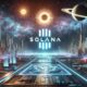 Dall·e 2024 12 27 17.22.12 A Futuristic Space Themed Landscape Featuring The Solana Logo. The Scene Includes A Glowing High Tech Cityscape Under A Starry Sky With Nebulas And P.webp.jpeg