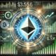 Dall·e 2025 01 20 15.46.32 A Visually Striking Financial Themed Image Centered Around The Ethereum Logo Symbolized By A Glowing Silver Diamond. Surrounding The Ethereum Symbol.jpg