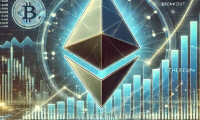 Dall·e 2025 01 24 15.15.17 A Digital Illustration Showcasing Ethereum Poised For A Potential Breakout With The Ethereum Logo Prominently Featured In The Center. The Image Inclu.jpg