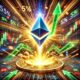 Dall·e 2025 01 30 18.04.41 A High Energy And Visually Striking Image Capturing Ethereums Sudden 5 Price Surge. Center The Ethereum Logo Glowing With Vibrant Energy As It Roc.jpg