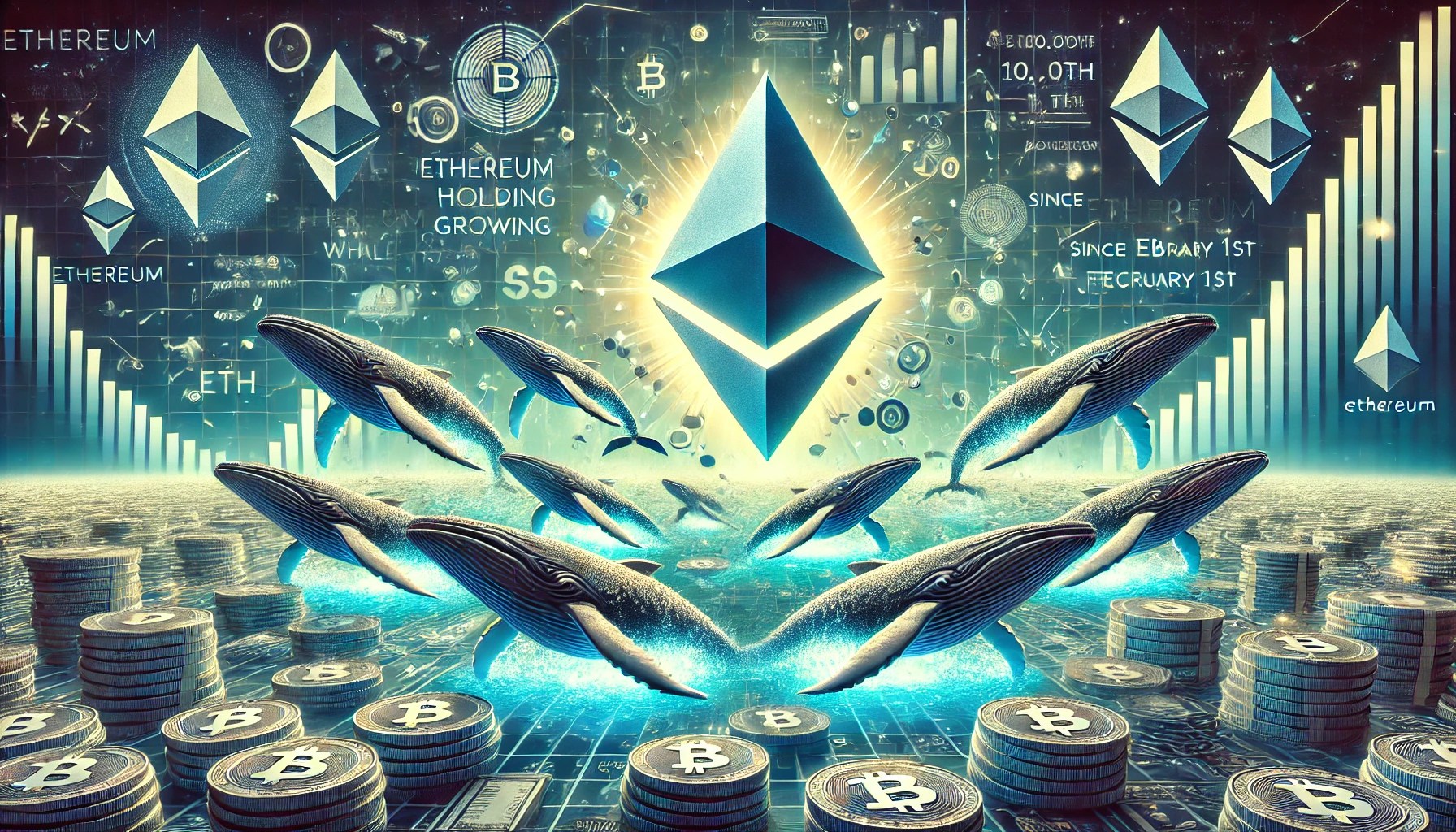 Dall·e 2025 02 11 06.12.02 A Professional Horizontal Digital Artwork For An Article About Ethereum Whales Holding Over 10000 Eth Growing Since February 1st Signaling Possible .webp.jpeg