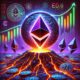 Dall·e 2025 02 18 17.13.01 A Visually Compelling And Creative Image Representing Ethereum Quietly Building Momentum For A Potential Rally. Show The Ethereum Logo Glowing Beneath.jpg