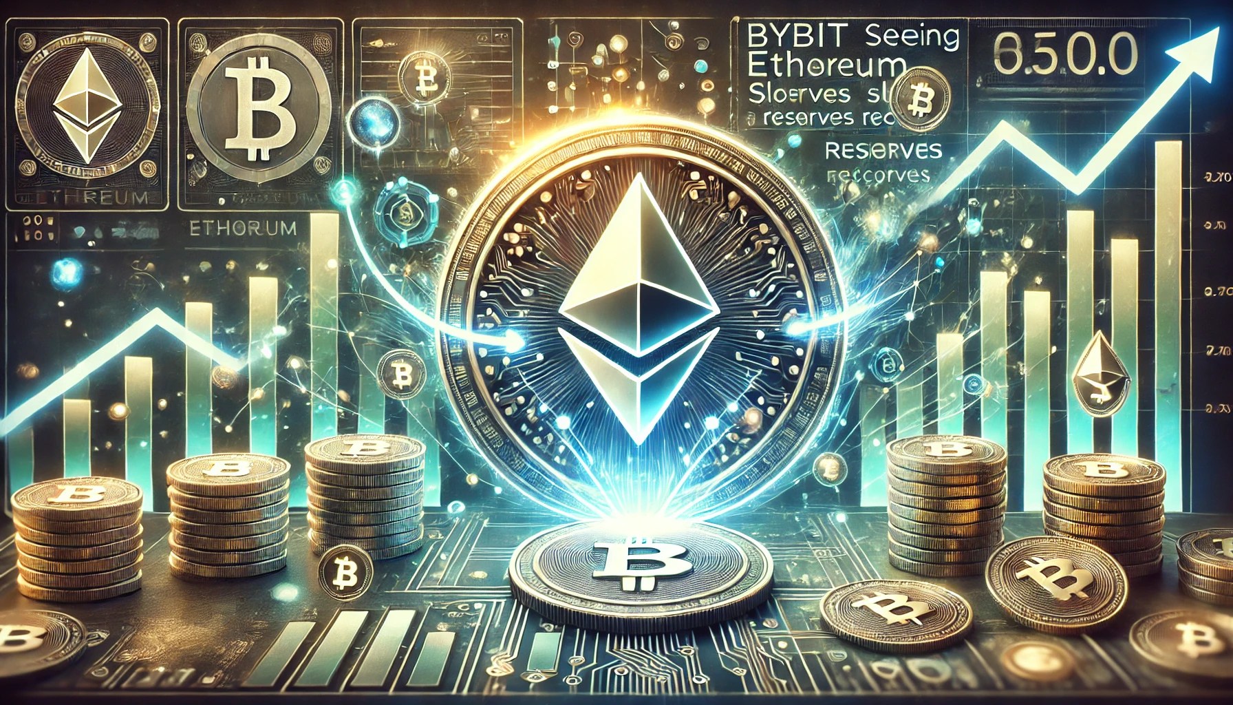 Dall·e 2025 02 22 22.48.48 A Professional Horizontal Digital Artwork For An Article About Bybit Seeing Positive Ethereum Inflows As Reserves Slowly Recover Based On Key Metrics.webp.jpeg