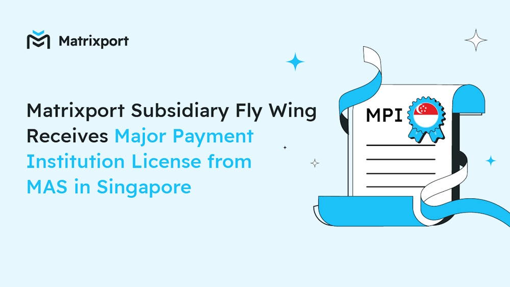 Matrixport subsidiary fly wing receives major payment institution license in singapore.jpg